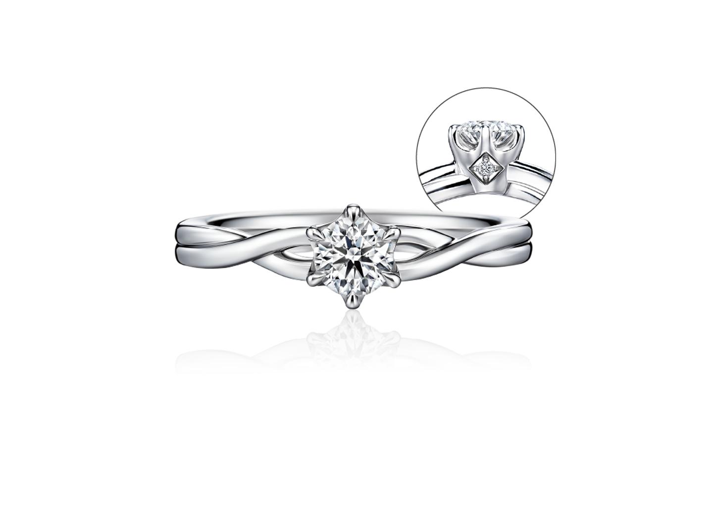 KAZAHAYABOSHI 訂婚鑽戒