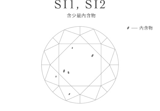 僅含極少量內含物