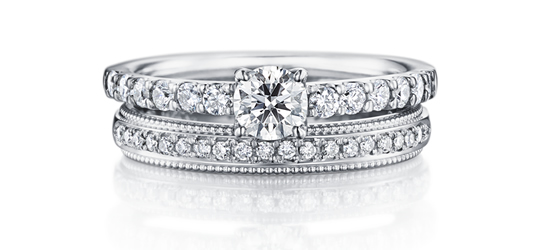 結婚套戒 STELLA & FREY 鉑金