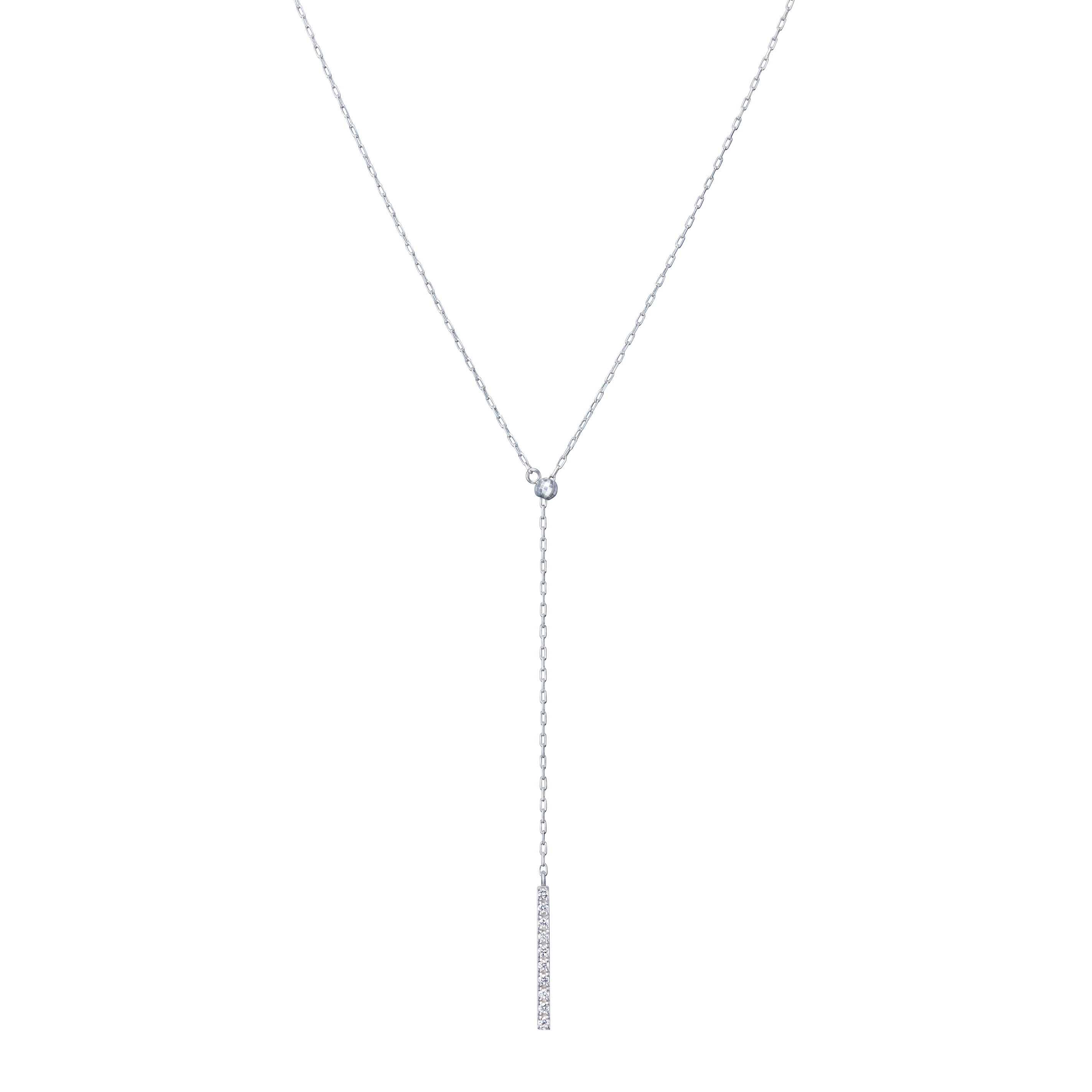 鑽石項鍊 Dizet 白K金