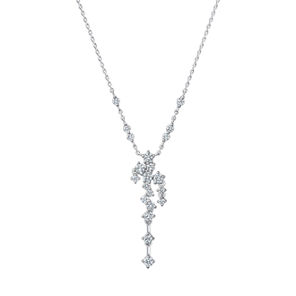 鑽石項鍊 Illuminare 白K金