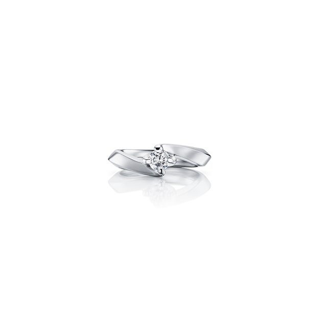 鑽石Baby Ring archel 白K金