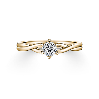 求婚鑽戒 KAZAHAYABOSHI 黃K金