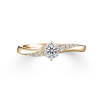 求婚鑽戒 ALCESTE 黃K金