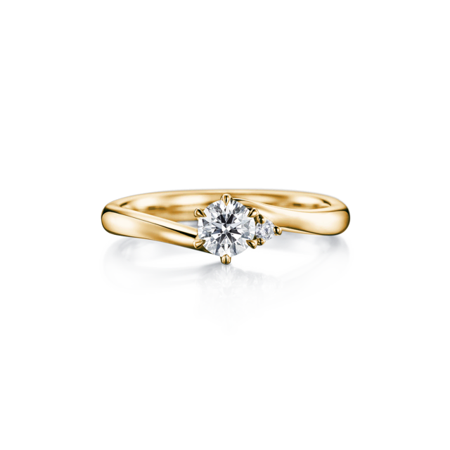 求婚鑽戒 ALPHERA 黃K金