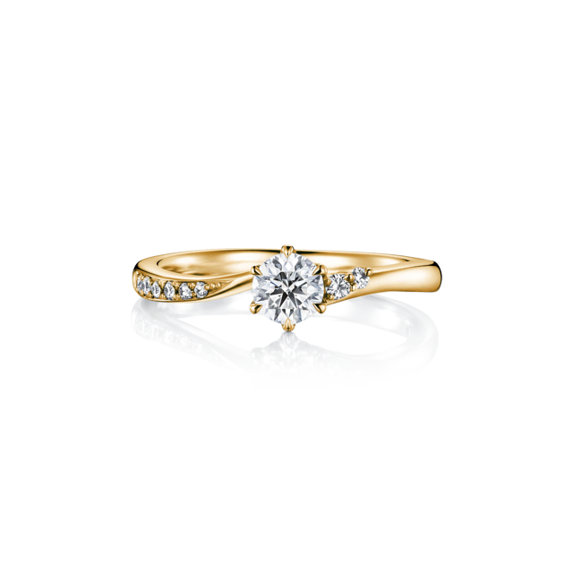 求婚鑽戒 ANDROMEDA 黃K金