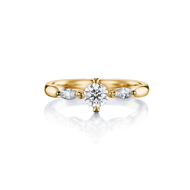 求婚鑽戒 ASTERIA 黃K金