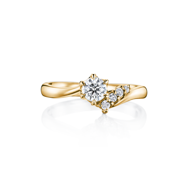 求婚鑽戒 AUSTRALIS 黃K金