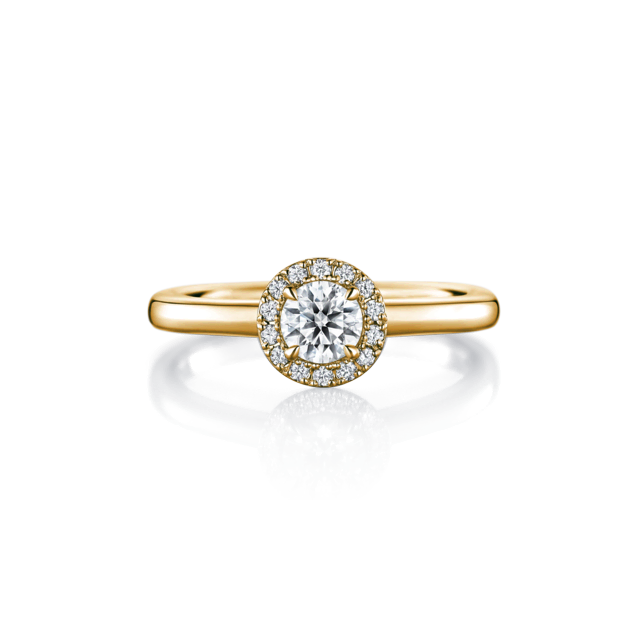 求婚鑽戒 FOMALHAUT 黃K金