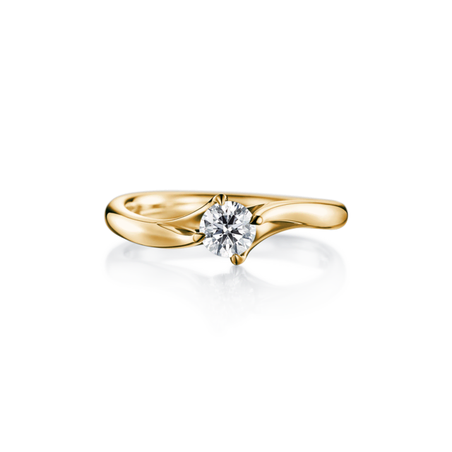 求婚鑽戒 JUPITER 黃K金