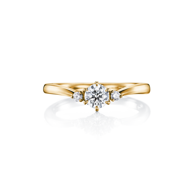 求婚鑽戒 MEISSA 黃K金