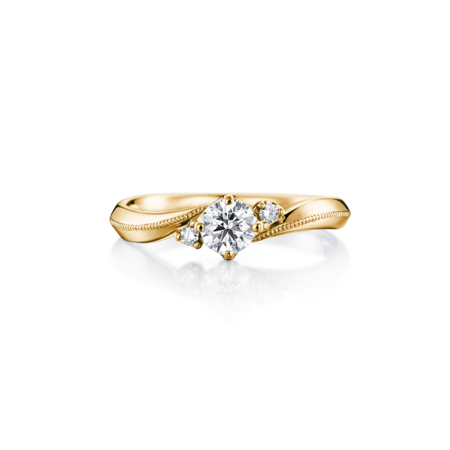 求婚鑽戒 PROCYON 黃K金