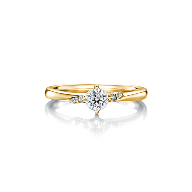 求婚鑽戒 SAGITTA 黃K金