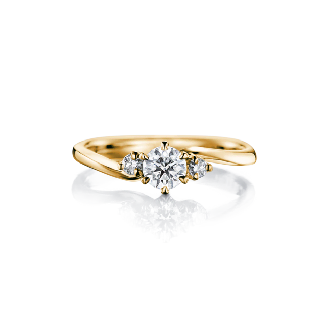 求婚鑽戒 SHELIA 黃K金