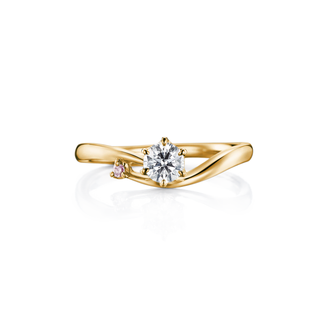 求婚鑽戒 SPICA 黃K金