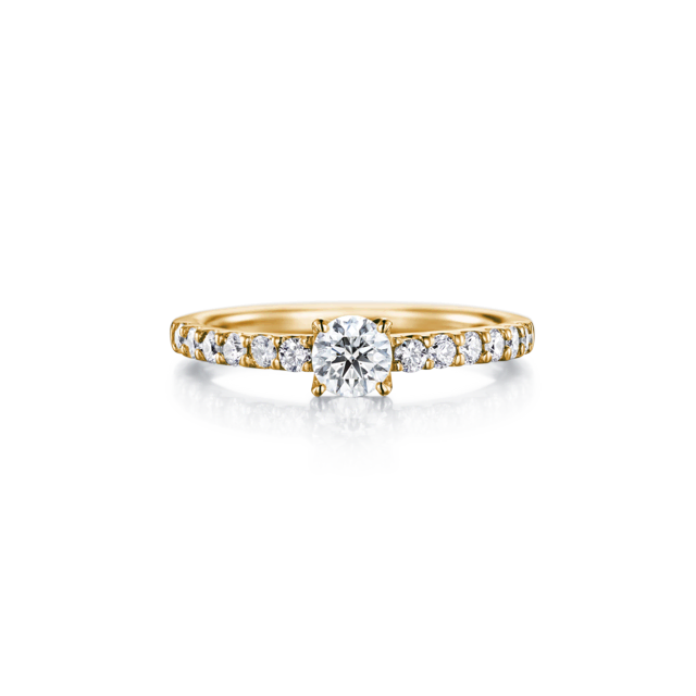 求婚鑽戒 STELLA 黃K金