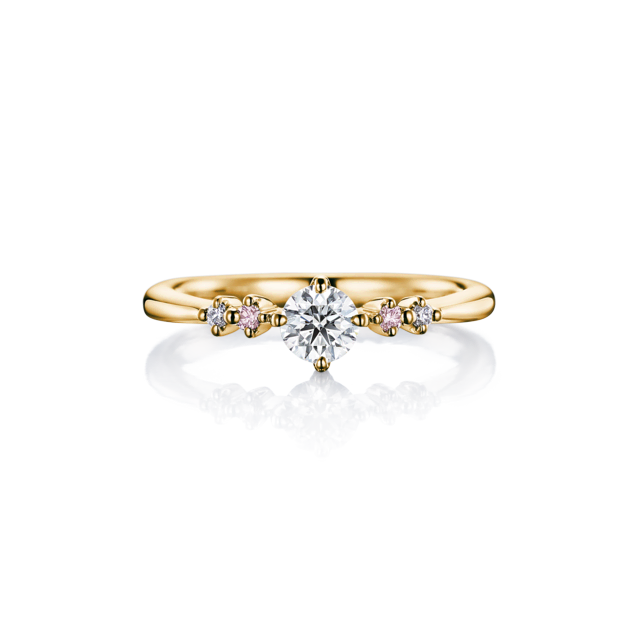 求婚鑽戒 TWINKLE 黃K金