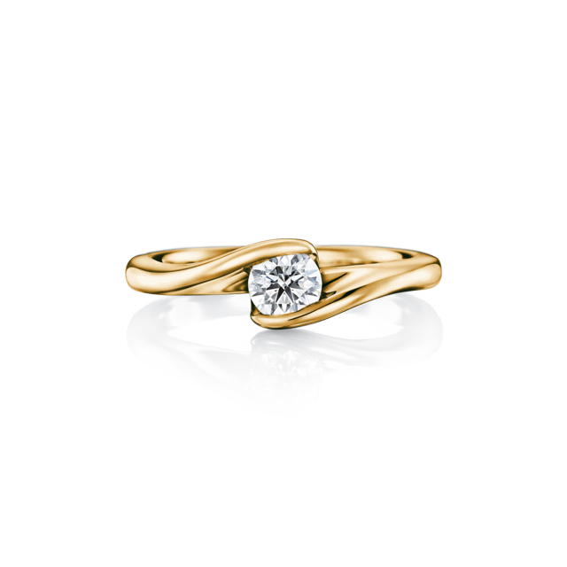 求婚鑽戒 VEGA 黃K金