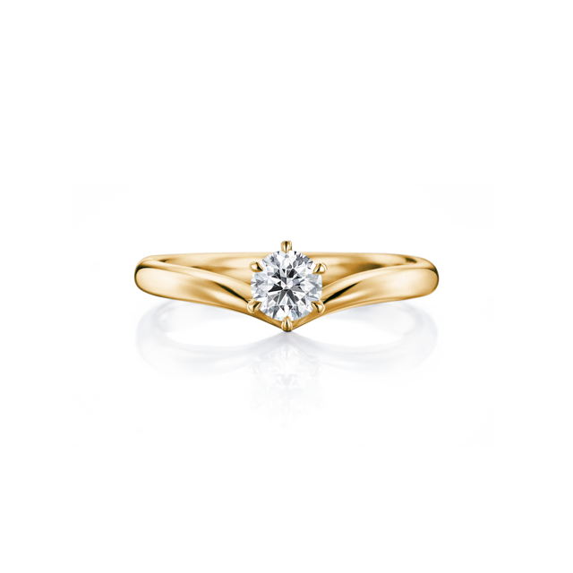 求婚鑽戒 VOLANTIS 黃K金