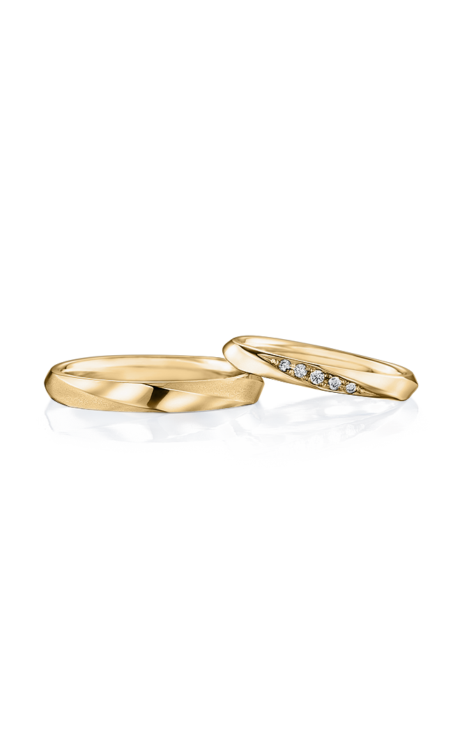 FORTUNA SMM3 黃K金 結婚對戒