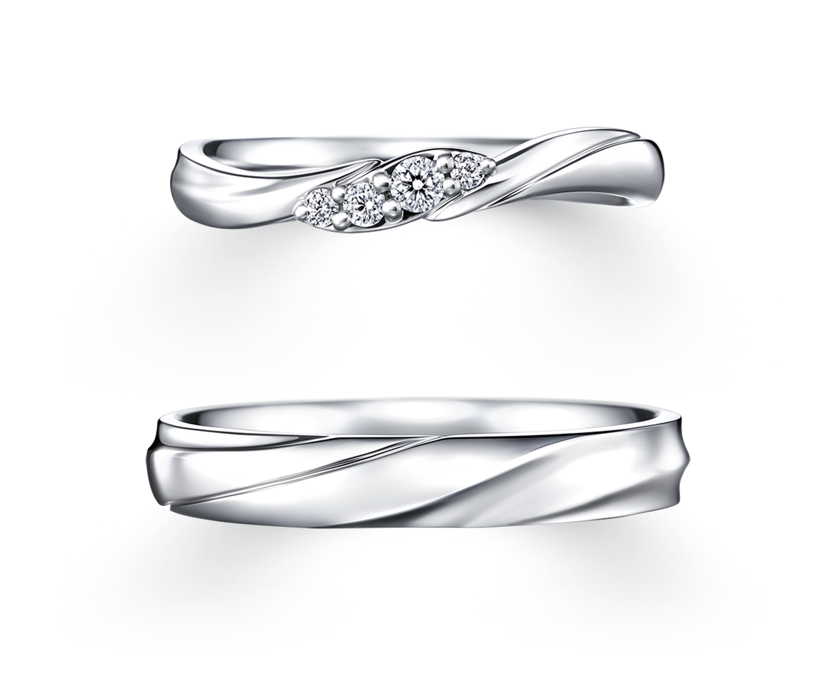 TSUKIBOSHI 鉑金 結婚對戒