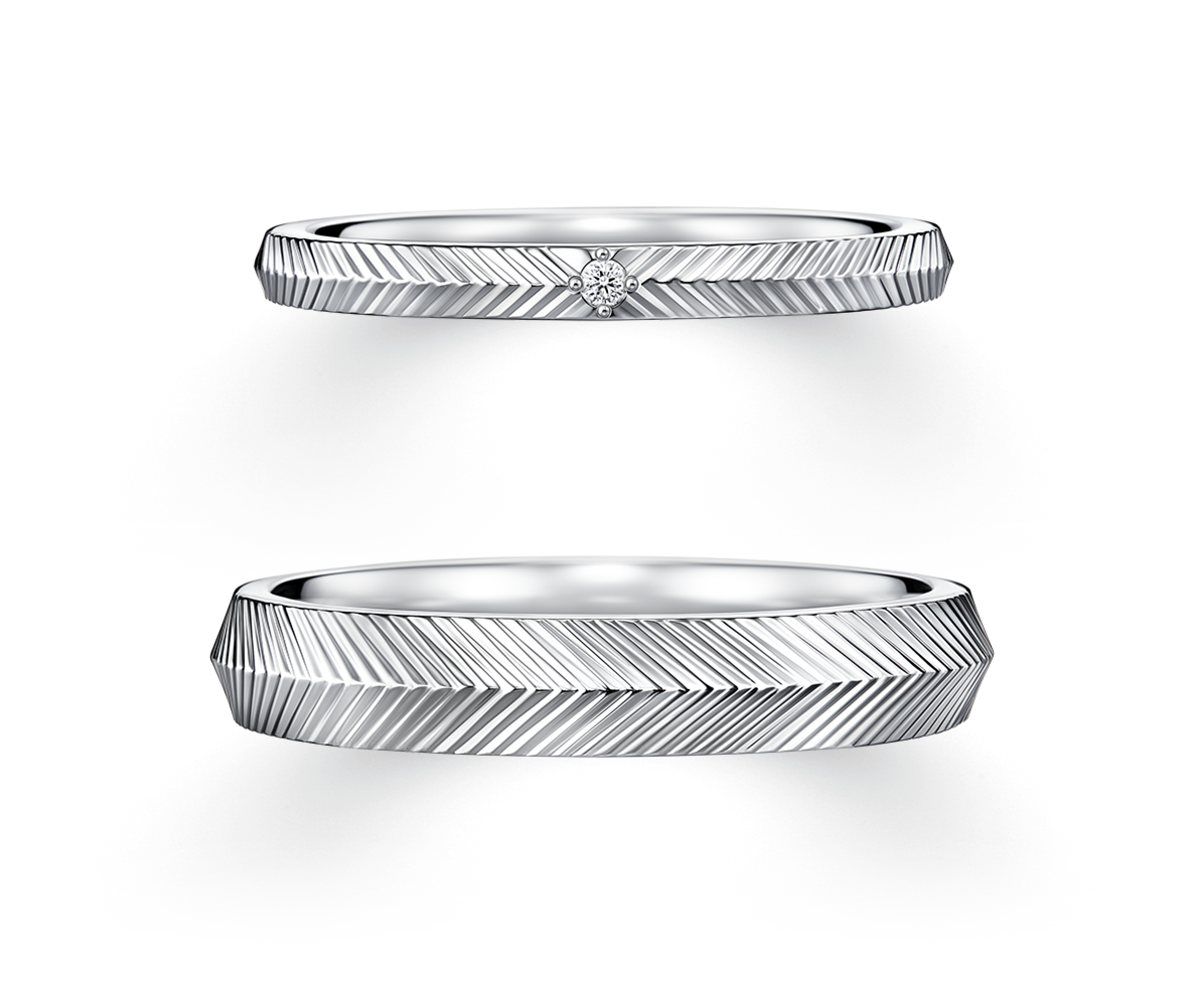VARUNA 3.8mm 鉑金 結婚對戒
